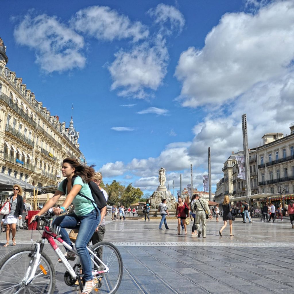Montpellier place de la comédie